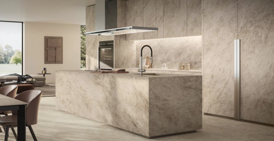 Taj Mahal Noisette - Atlas Plan: Prémiová velkoformátová keramika